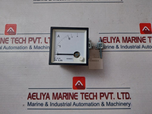 Gossen 0-10/20 A Ammeter 16…65Hz
