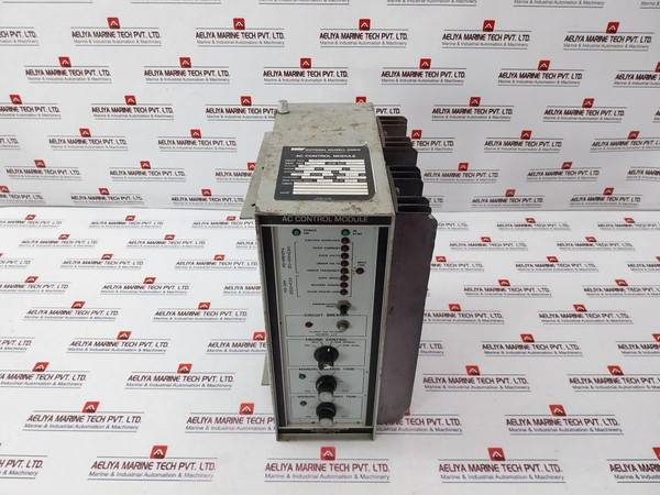National Oilwell Varco 0001-2656-00 3P Ac Control Module 600V/60Hz