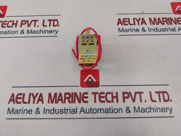 Milnor Relay Service Co 09H015 Buzzer Alarm 115 Vac