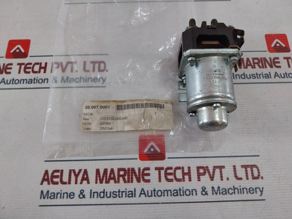 Bosch 0333006014 Starter Solenoid 24Vdc