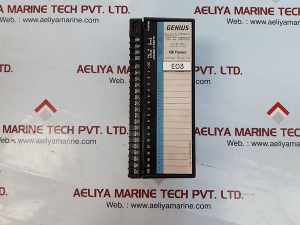 Ge Fanuc Genius 24/48 VDC Source In/Out Module