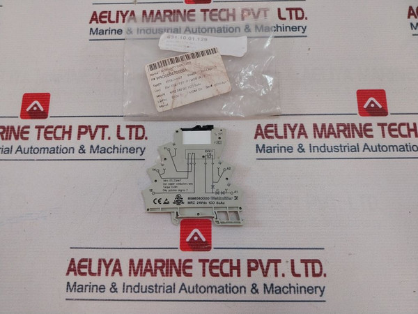 Weidmuller 8596080000 Power Relay With Relay Socket Mrz 24Vdc 1Co 5Uau