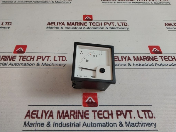 Abb Eq72 Ammeter 100/1A Red Mark 81A Display Device