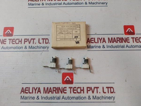 Lot Of 3x Allen West-eac 4195074 Heaters For Olspr Overload Unit