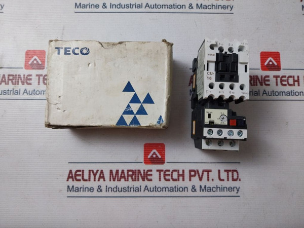 Magnetic Contactor Teco Cu-16 with Rhu-10/16K1
