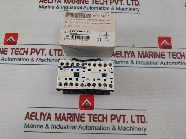Telemecanique/ Schneider Electric Lc2K0601B7 3-pole Reversing Contactor 24V