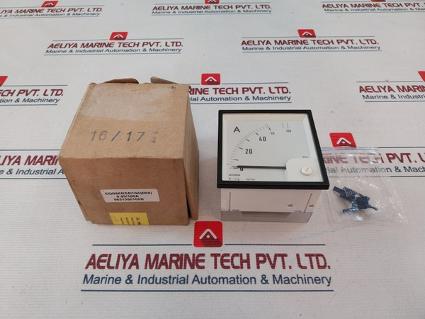 Gossen 0-50/100 A Analogue Panel Ammeter 50/5A 9651050100B, 392-9128