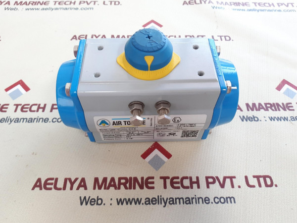 Air torque AT101U S12B pneumatic actuator pump rotation Italy.