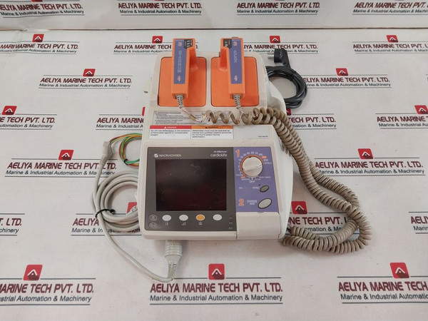 Nihon Kohden Tec-5521K Actibiphasic Cardiolife Difibrillator 450Va (Not Working)