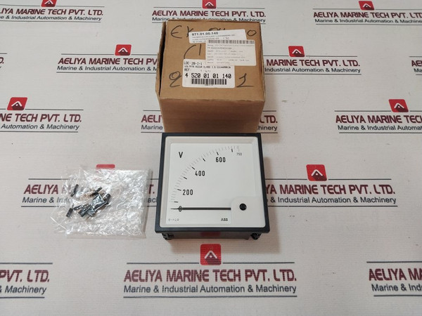 Abb Eq144 Analog Voltmeter 0-750 V