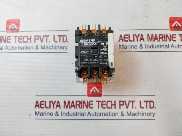 Siemens 42Bf35Ajajn Definite Purpose Contactor Grl8888806570 24V 50/60Hz