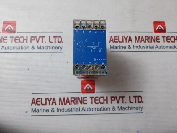 Schleicher Ssy12 Electronic Interval Time Relay 230V 5A 50Hz/60Hz 0.5 S