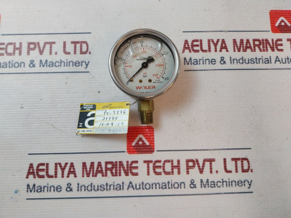 Pressure Gauge Woler Nbr 14105-1