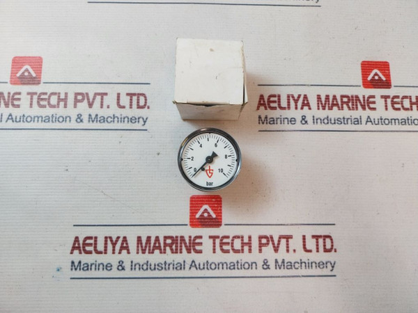 Pressure Gauge 0-10 Bar F+R 100