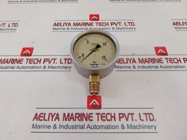 Pressure Gauge Afriso En 837-1 -1 To 15 Bar