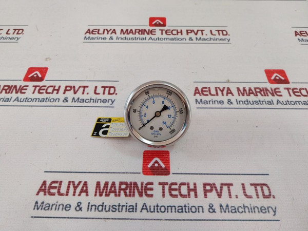 Pressure Gauge Quincy Compressor Qsi-600