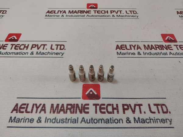 Lot Of 5X Lindner 6A Ceramic Bottle Fuse