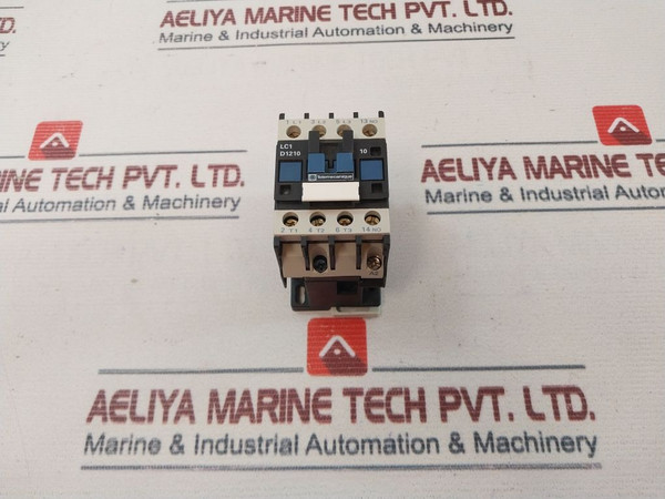 Telemecanique Lc1D1210 Contactor 110V 50/60Hz Coil, 25A, 600V Ac Max