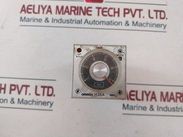 Omron H3Ba Time Delay Relay 0-5 Sec 100/110/120Vac 50/60Hz
