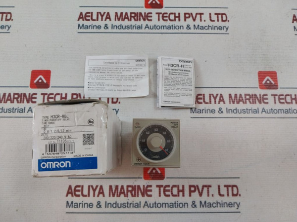 Timer Omron H3Cr-h8L Power Off Delay - 0-0.6 Min
