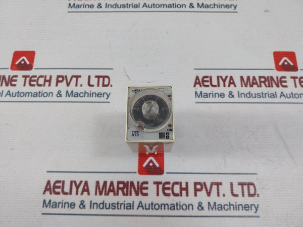 Fuji Electric St3P A-d Timer Relay Ac 220V 50/60 Hz 0-10 Sec