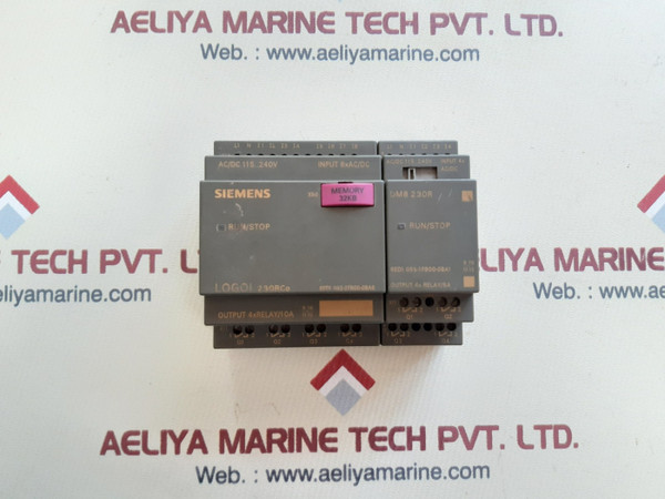 Siemens 230rco 6ed1 052-2fb00-0ba6 relay 6ed1 055-1fb00-0ba1
