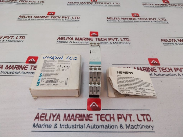 Siemens 3Rn1010-1Cm00 Thermistor Motor Protection Relay Tripping Unit