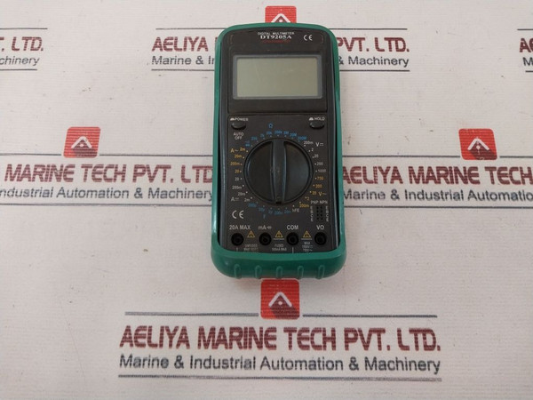 Dt9205A Digital Multimeter 20A Max, 1000V Dc, 750V Ac