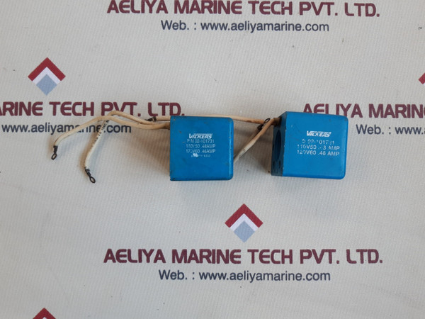 Vickers 02-101731 coil, b 110v50.48 amp, 120v60.46 amp