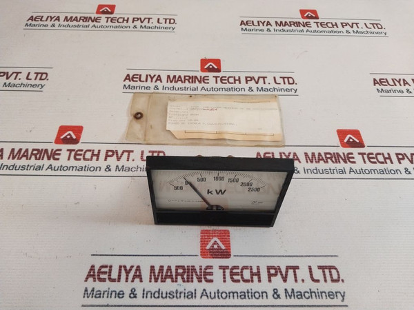 Kron 500/0/2500 Kw Panel Meter 0,166-0-0,833 Ma