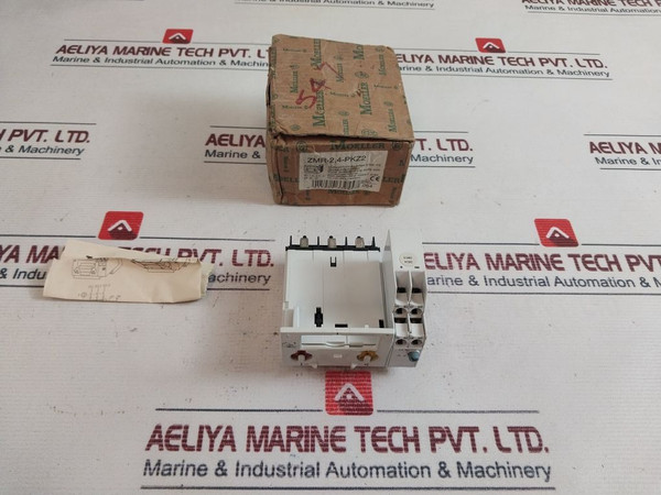 Moeller Zmr-2,4-pkz2 Motor Protective Trip Block With Overload Relay