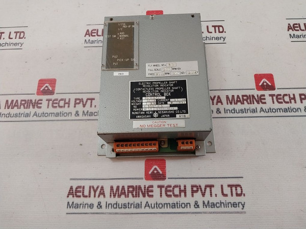 Nunotani Keiki Pa-spa Electric Propeller Shaft Revolution Indicator Ac 100V