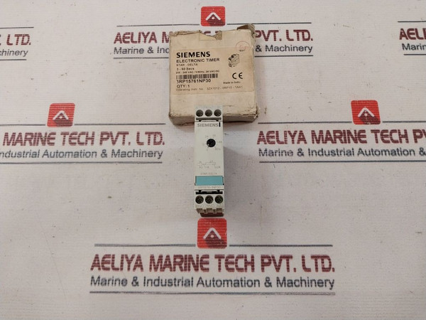 Siemens 3Rp1576-1Np30 Electronic Timer 3-60 Secs