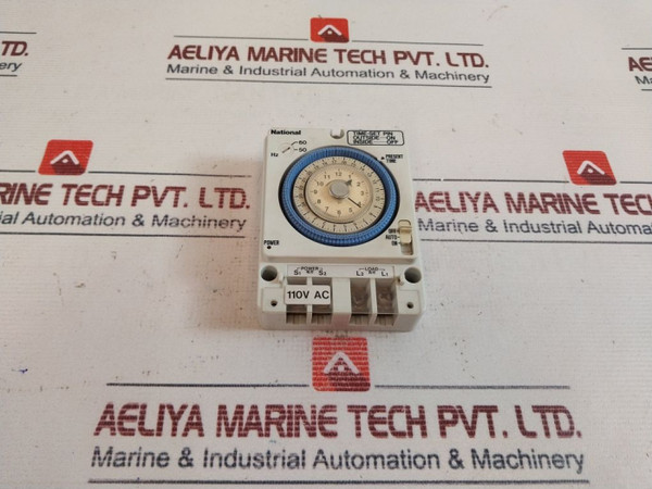 Timer National 940520C 110V Ac - 1-12/1-24 - 160 Gm