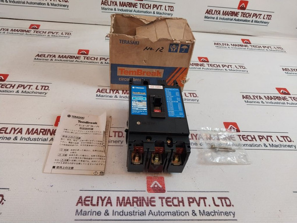 Terasaki Xs100Ns 3 Pole Circuit Breaker 15A 200-480V 50/60Hz