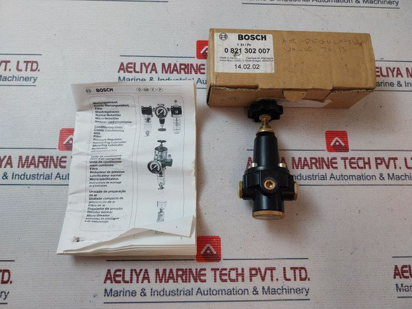 Bosch 0 821 302 007 Pressure Regulator