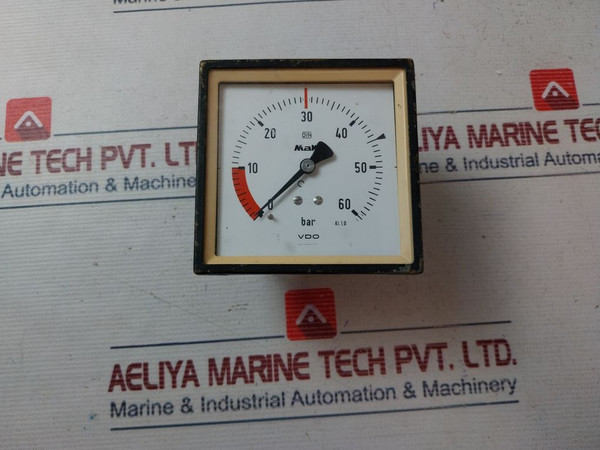 Vdo 0-60 Bar Meter
