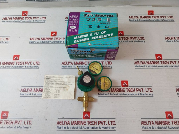 Oxygen Regulator Fujisan B201 - Pressure Gauge