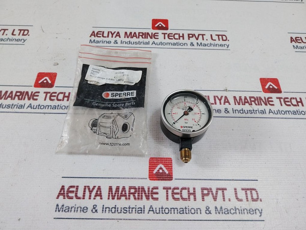 Sperre Wika En 837-1 Pressure Gauge 0-6 Bar + Mpa