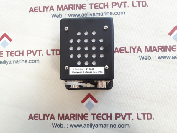 Speaker box W.dittel f10061 Visaton frs 8 4 ohms art.no.2003 compass-distance min 1.3m