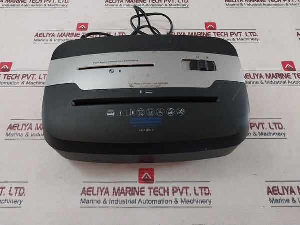 Unimax Trading Fb-12P4/5 Paper Shredder B 68 086