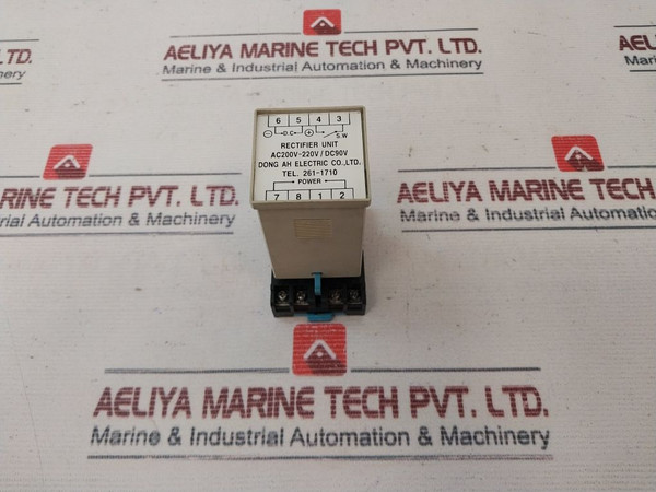 Dong Ah Ac200V-220V/Dc90V Rectifier Unit With Base Ps-08