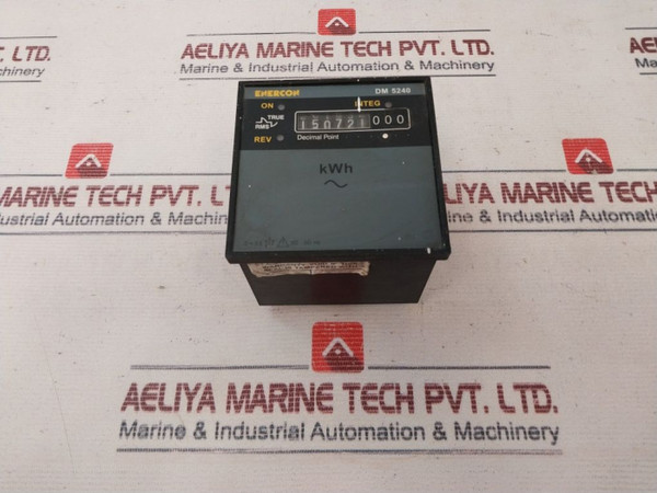 Enercon Dm 5240 Energy Meter 3000/5A 240V
