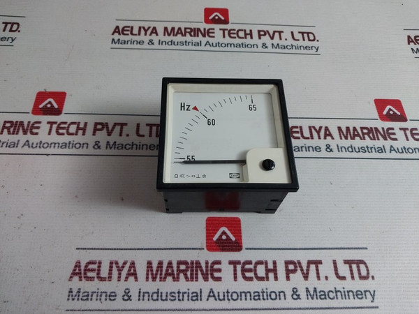 Deif Fq96-x Analog Frequency Meter 440 Vac 55-65 Hz