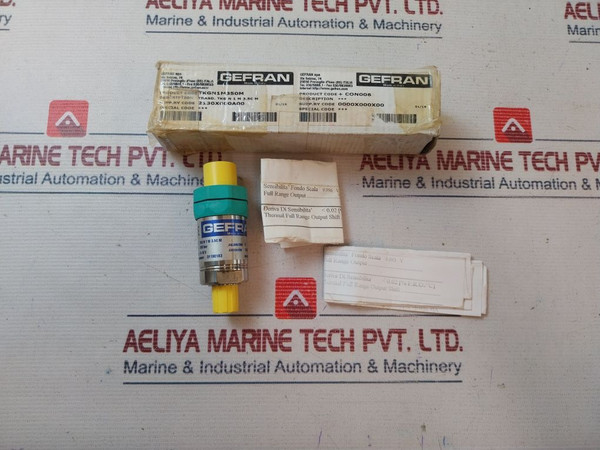 Gefran Tkg N 1 M 3.5C M Pressure Transmitter 350 Bar