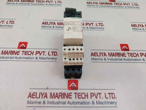Schneider Electric Luca12Bl Motor Starter With Lua1C20 Auxiliary Contact Block