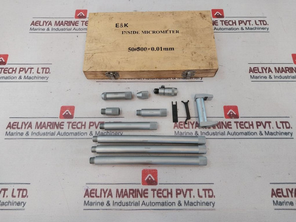E&K 50-1000×0.01Mm Inside Micrometer Set