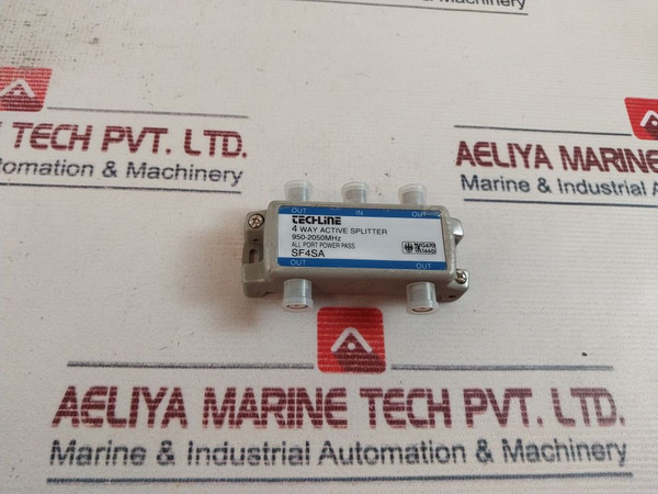 Techline Sf4Sa 4 Way Active Splitter 950-2050Mhz