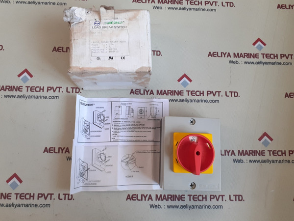 Salzer 3pole load break switch, lb232 32300 b31sm rdyr