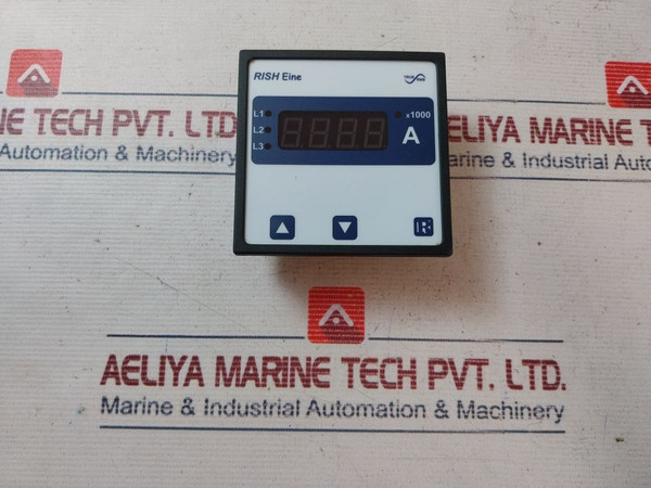 Rishabh Rish Eine 3A Digital Panel Meter 1Vyn434065-401